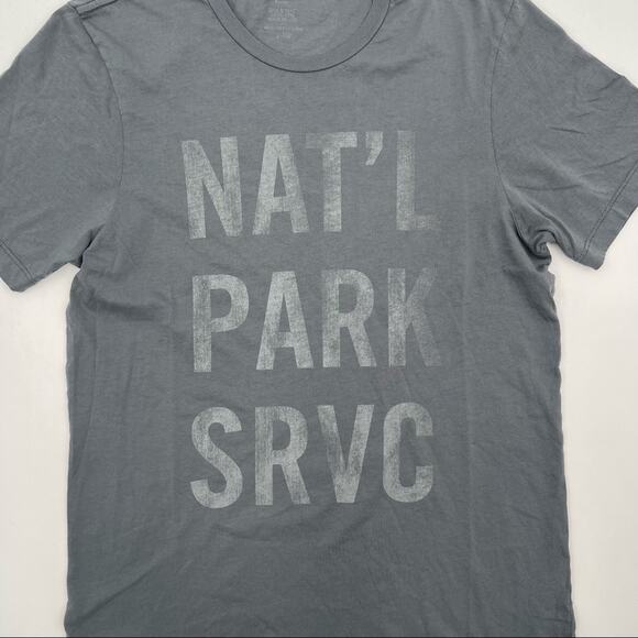 SAVE KHAKI NATL PARK SERVC T-Shirt Extra Small Shirt National Parks Travel NWOT - Picture 3 of 7
